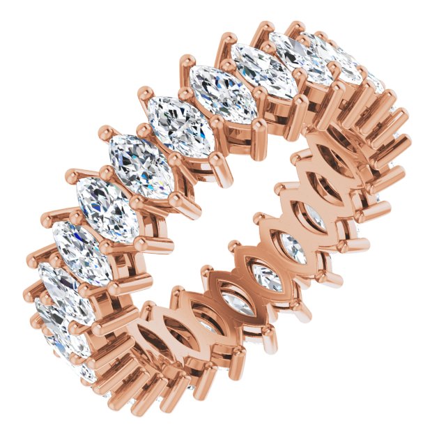3.50 ct. Marquise Diamond Eternity Band-VIRABYANI